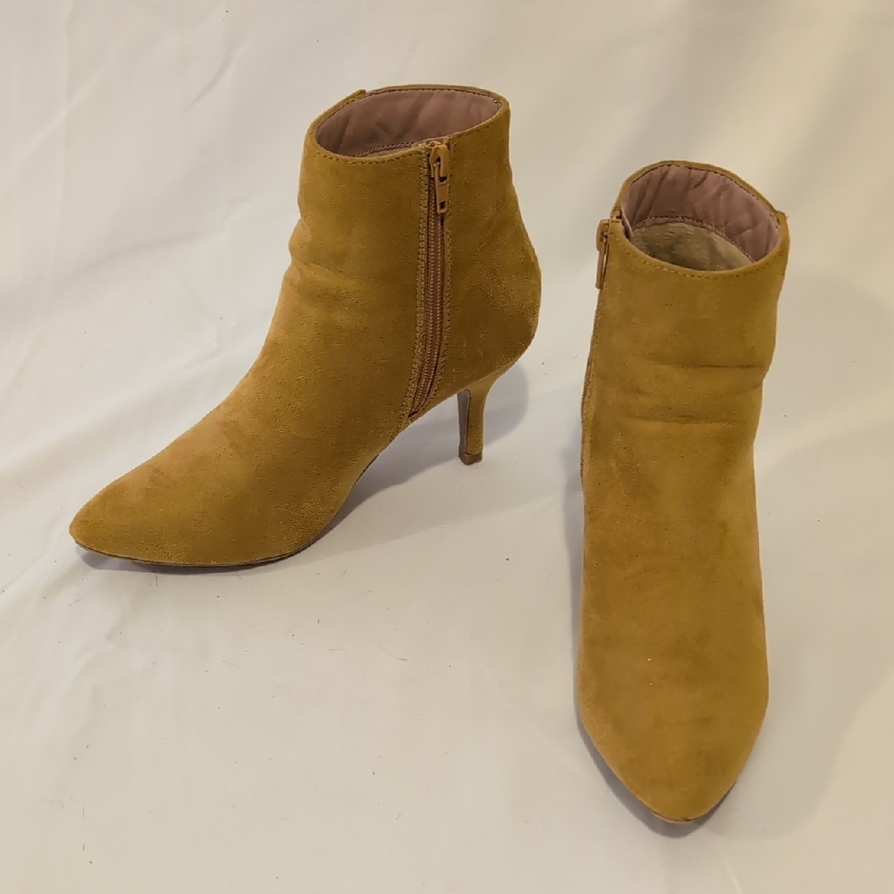 Women's Glam Faux Suede Ankle Boots